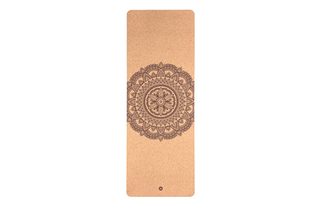 Korķa jogas paklājs (mandala), 4mm*