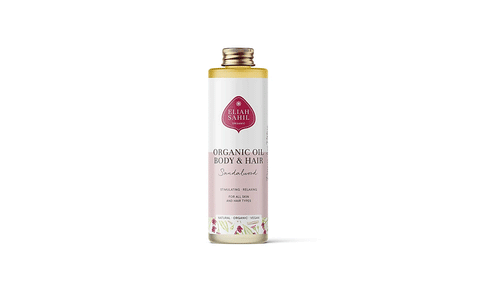 Ķermeņa un matu eļļa ar mandeli un sandalkoku (E.S.), 100ml
