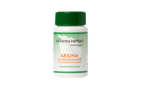 Ardžuna Unifarma Herbals, 60 kapsulas