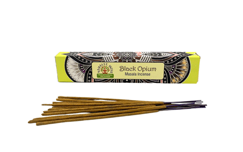 Black opium incense sticks, 15g