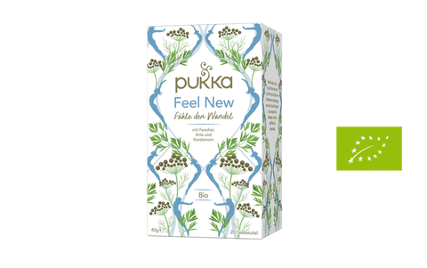 Feel New BIO tea, Pukka, 40g