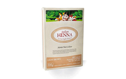 Henna Powder - Light Brown, 100g