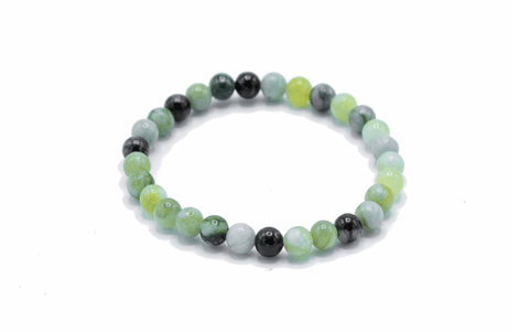 Bracelet with green Jade stone