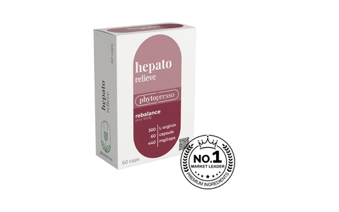 Hepato relieve (for liver, digestion), 60 capsules
