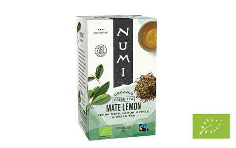 Mate ar citronu Numi tēja BIO, 18 pac.