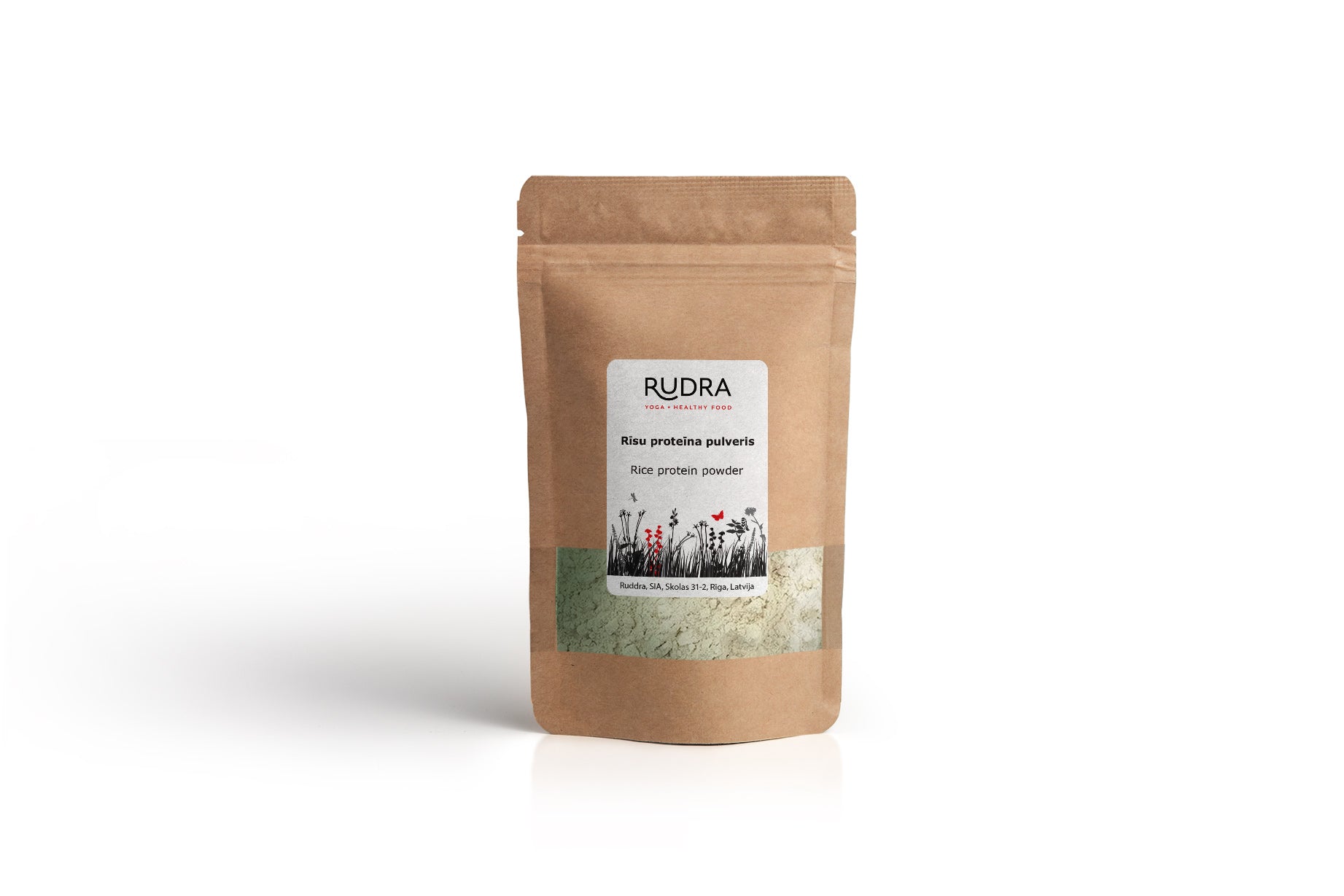 Rīsu proteīna pulveris (Rice protein powder), 250g – RUDRA yoga ...