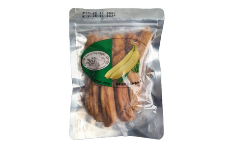 Mīksti kaltēti banāni bez mākslīgā cukura, 250g