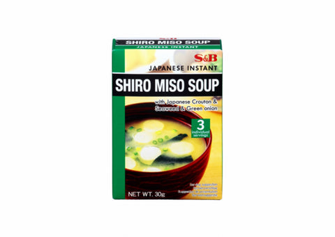 Miso soup with seaweed and scallions (3 portions), 30g