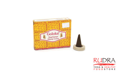 Goloka Nag champa cones, 10 pcs
