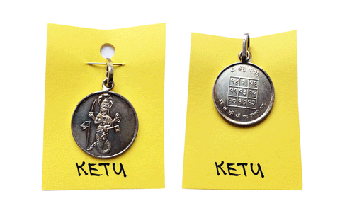 Ketu (dragon tail) pendant *