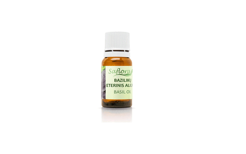 Basil essential oil (Saflora), 5ml