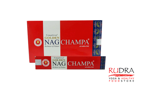 Golden Nag Champa incense sticks, 15g*