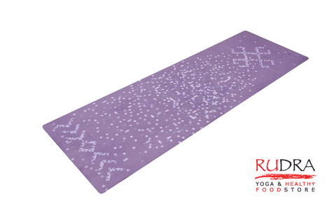Yoga mat with microfiber (moon), 5mm *