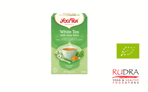 Baltā tēja ar alveju (White tea with Aloe Vera) BIO